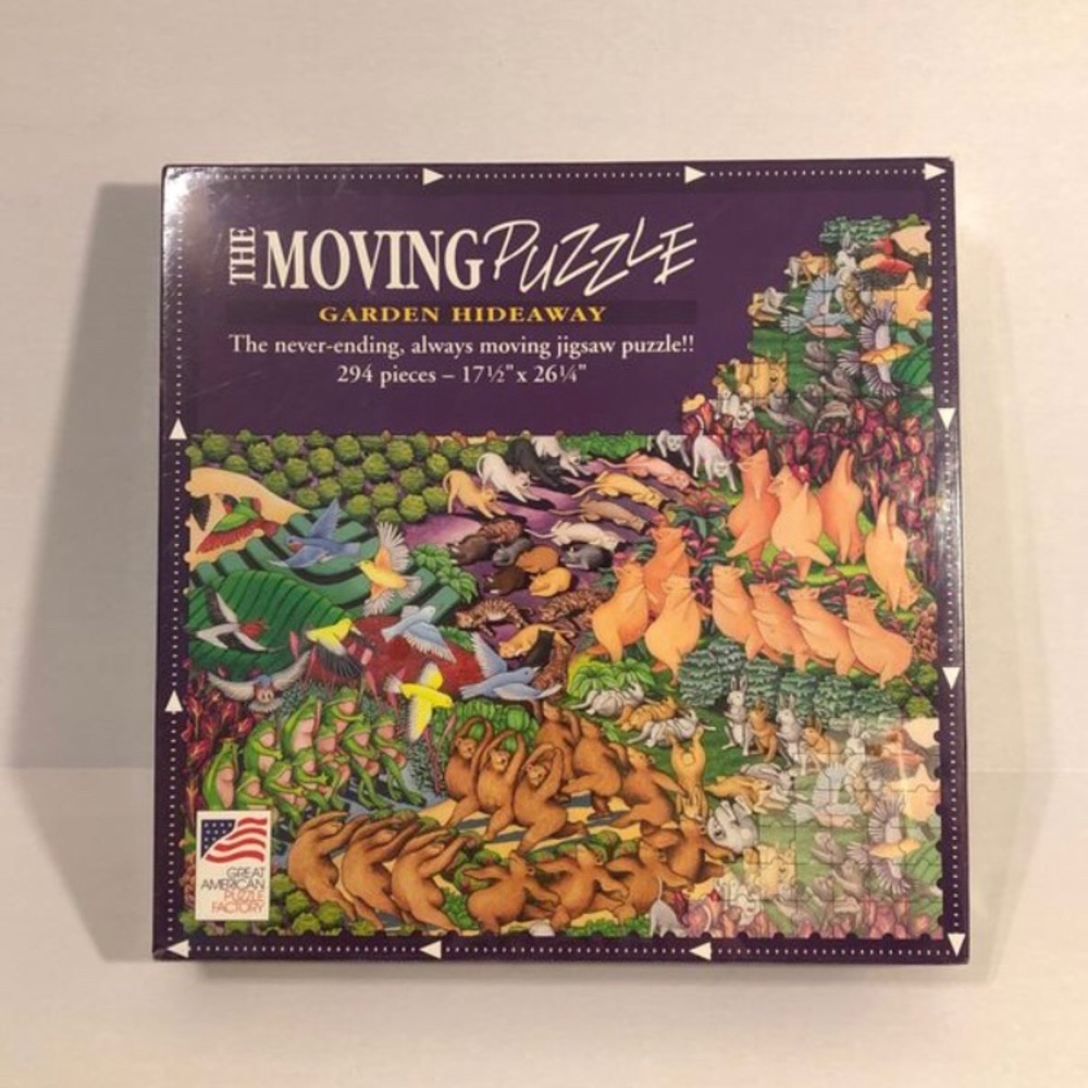 NEW Great American Puzzle Factory Garden Hideaway